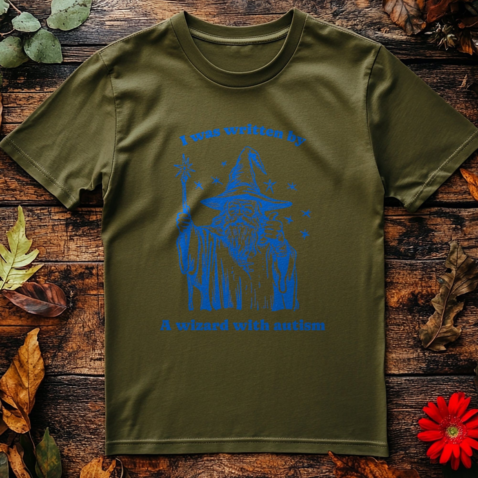 Wizard Written By t-shirt