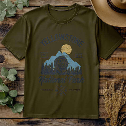 Yellowstone Park Trees 8 T-Shirt