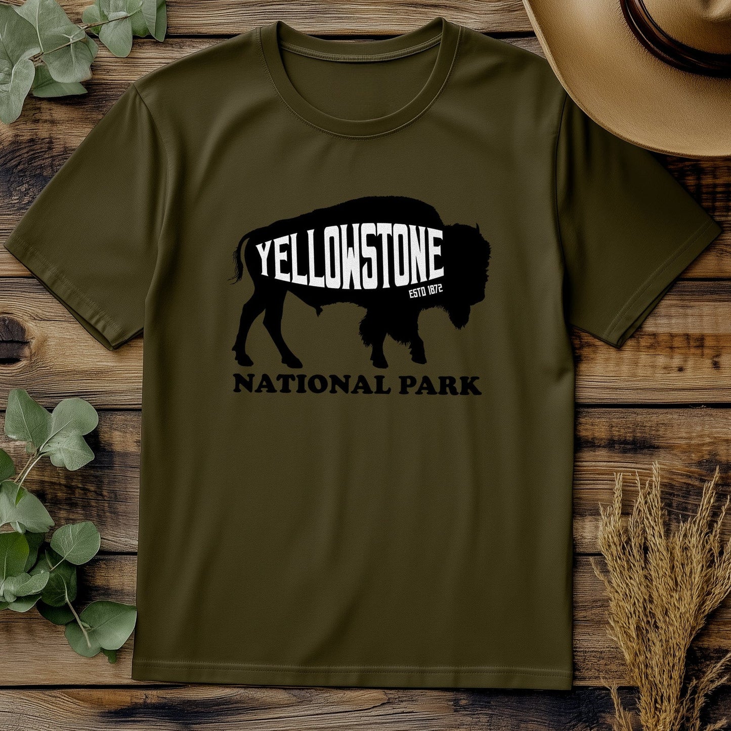 Yellowstone Buffalo Dark T-Shirt