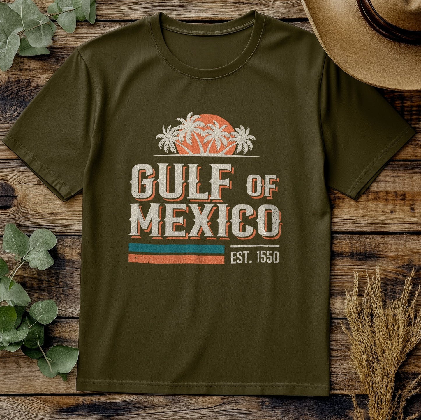 Gulf Mexico est 1550 T-Shirt