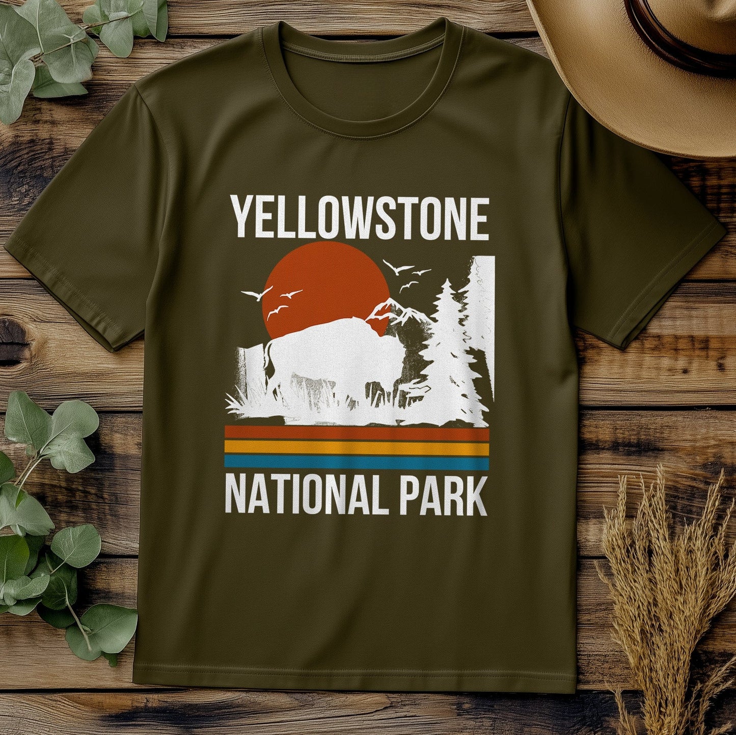 Yellowstone Park Retro 2 T-Shirt