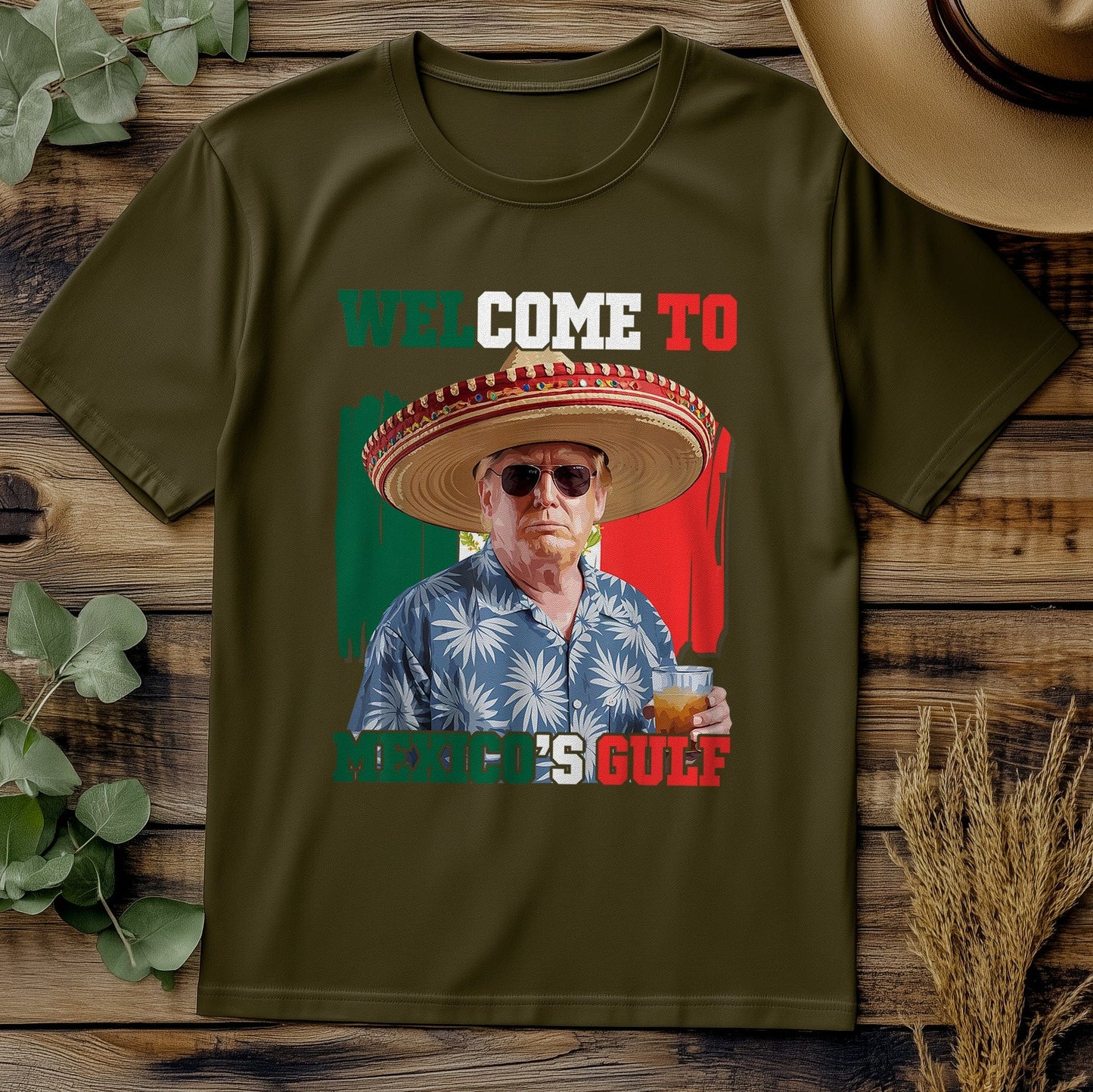 Trump Mexico Sombrero T-Shirt