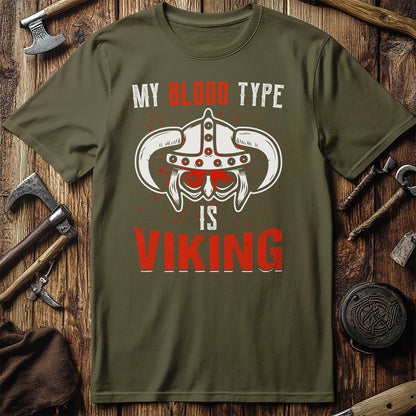 My Blood Type is Viking T-Shirt