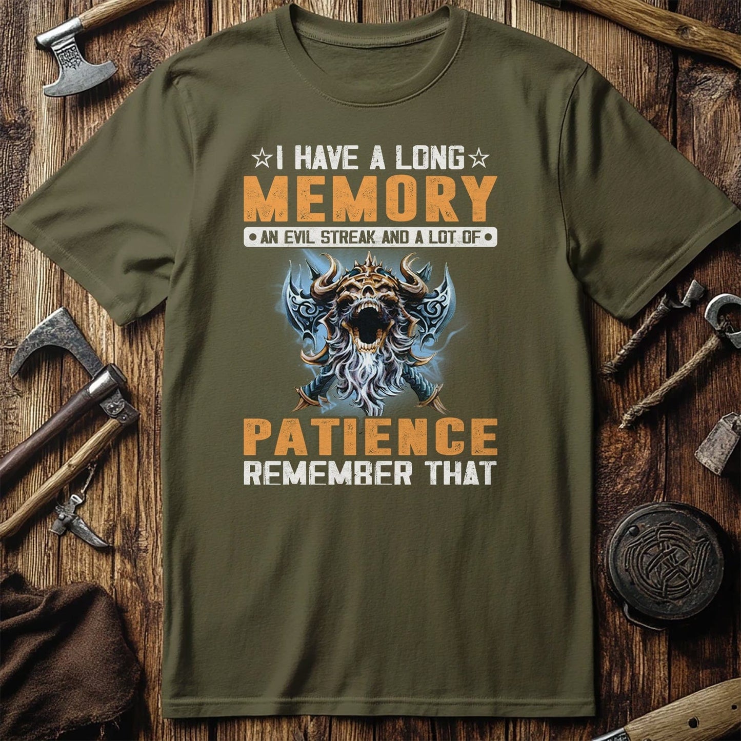 I Have A Long Memory Lion T-Shirt