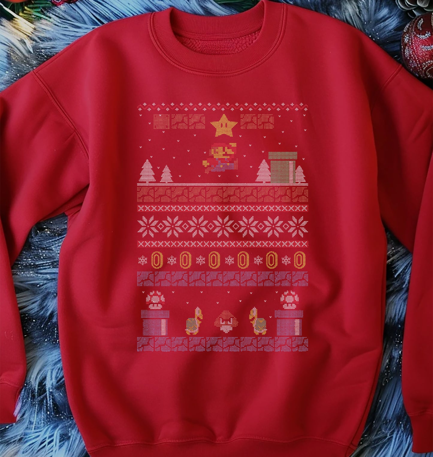 Mario Christmas Sweatshirt