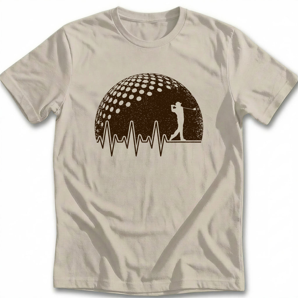 GOLF HEARTBEAT 028 T Shirt