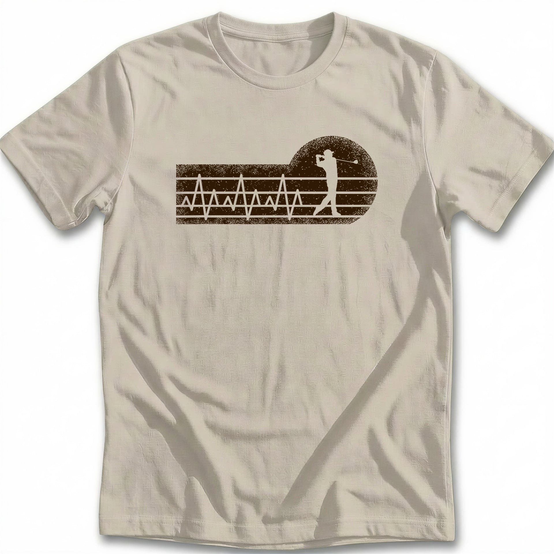 RETRO GOLF HEARTBEAT 028 T Shirt