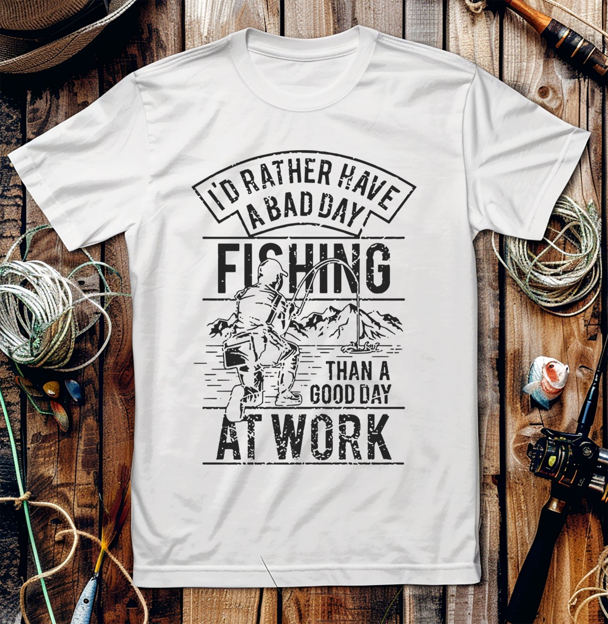 Bad Day Fishing Good Day T-Shirt