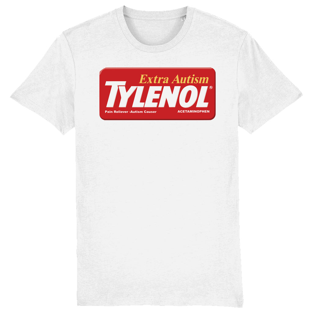 Tylenol Extra Autism Paracetamol Trump Funny T-Shirt