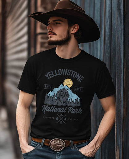 Yellowstone Park Trees 8 T-Shirt