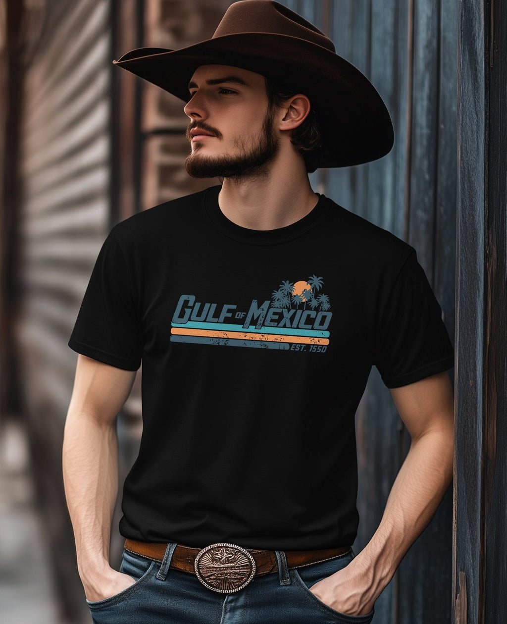 Gulf Of Mexico Top Dark 1 T-Shirt