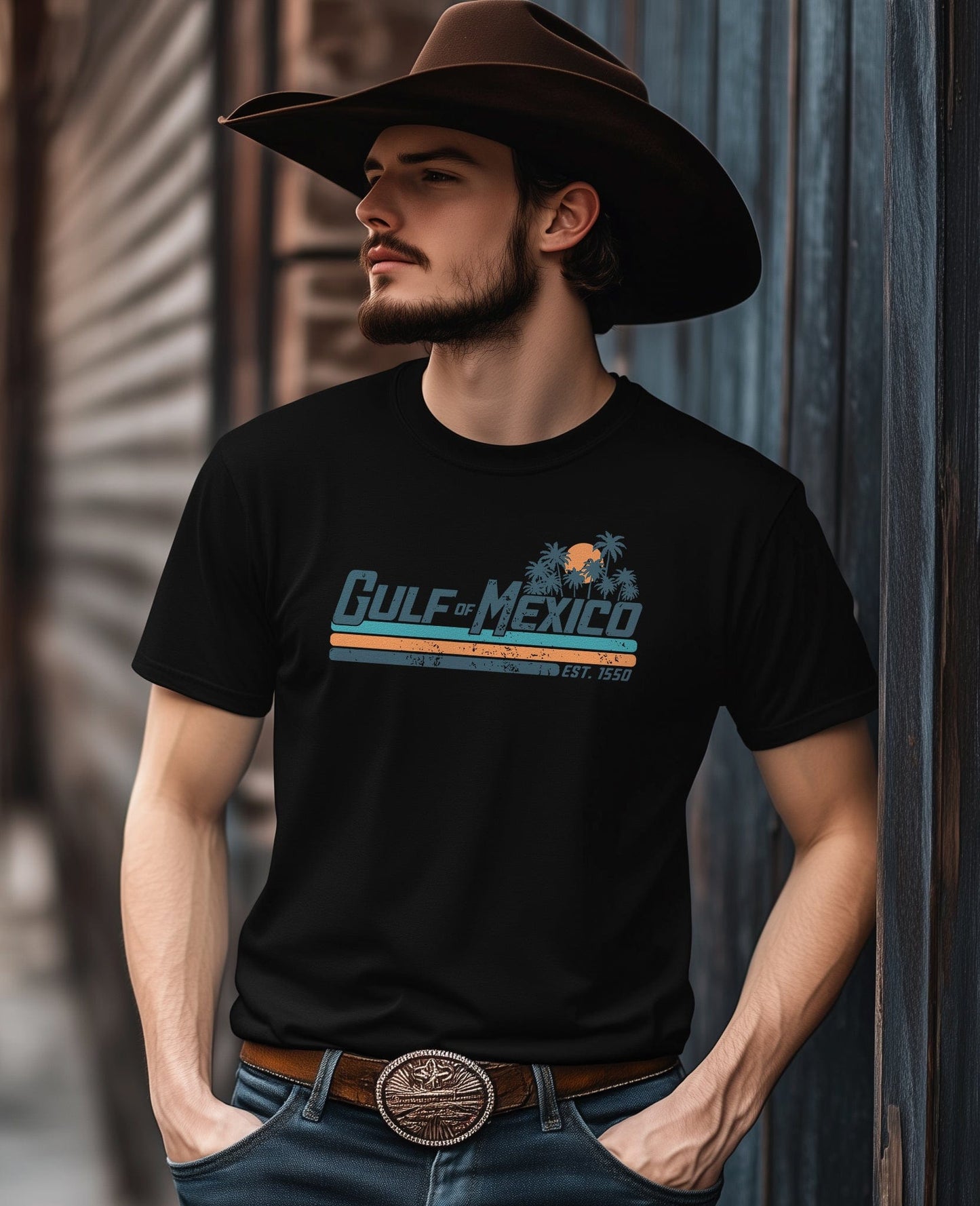 Gulf Of Mexico Top Dark 1 T-Shirt
