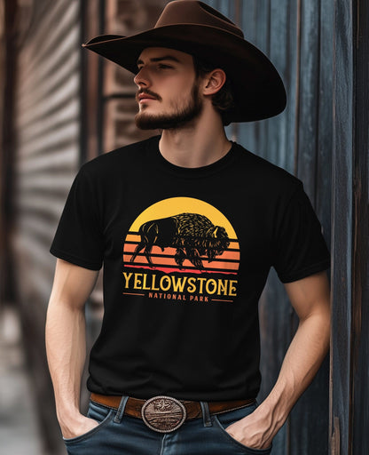 Yellowstone Park Retro T-Shirt