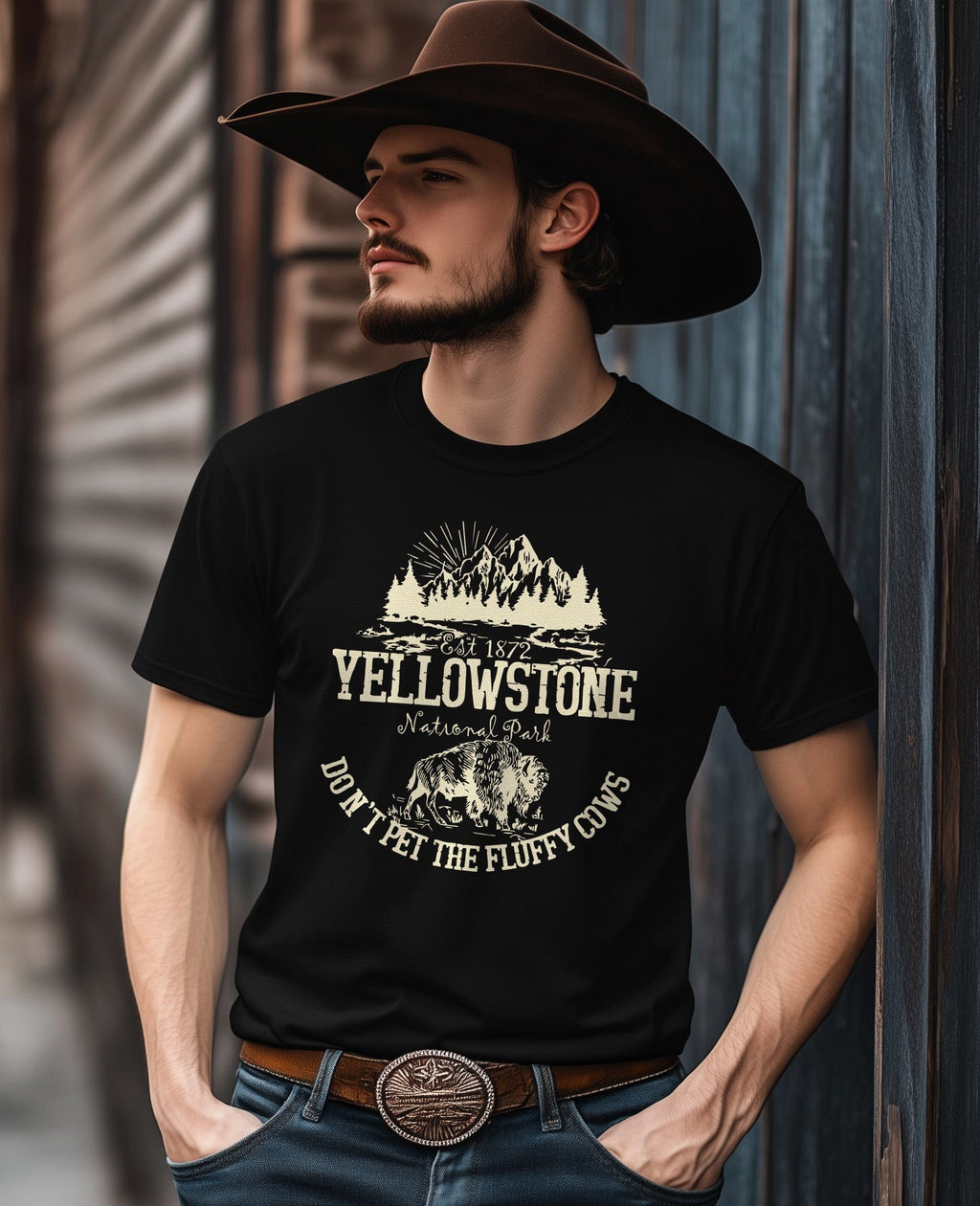Yellowstone Fluffy Cows T-Shirt