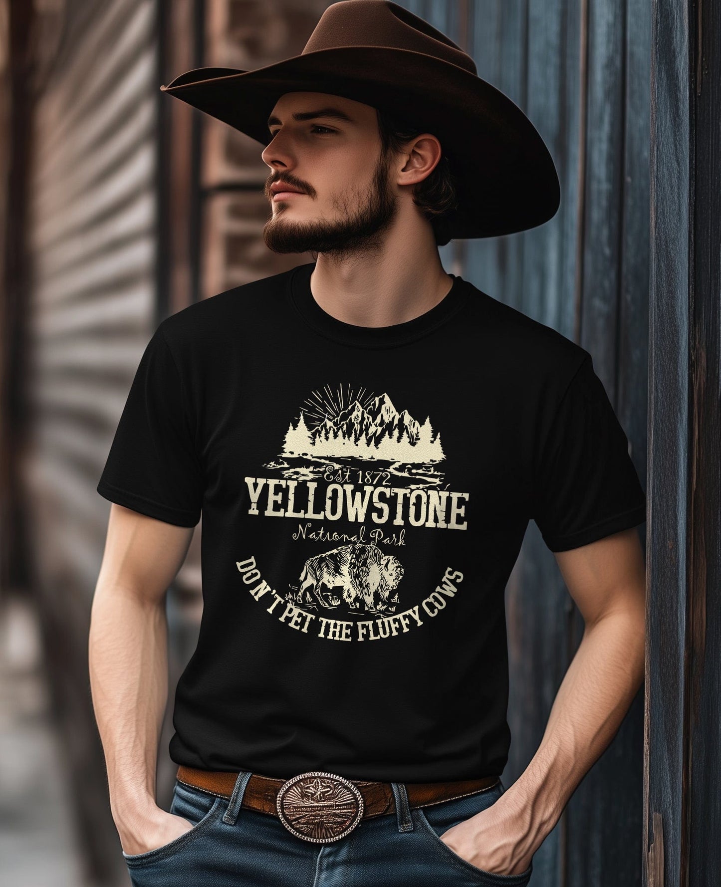 Yellowstone Fluffy Cows T-Shirt