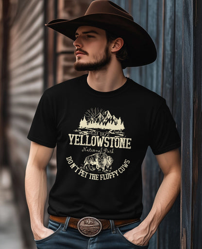 Yellowstone Fluffy Cows T-Shirt