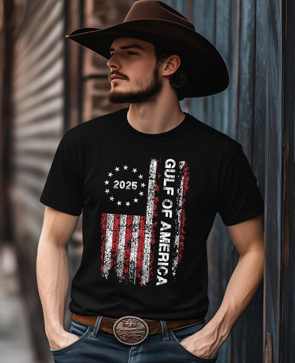 Gulf Of America Flag T-Shirt