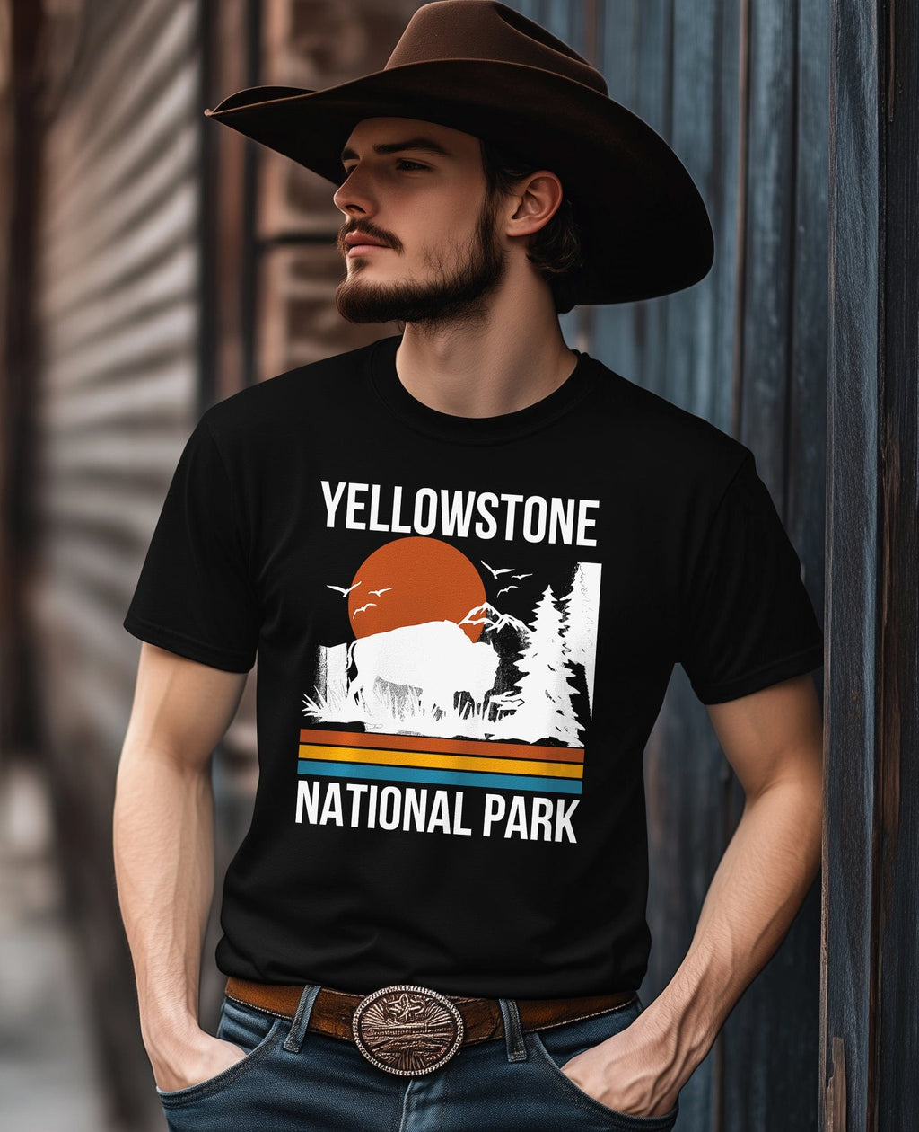 Yellowstone Park Retro 2 T-Shirt
