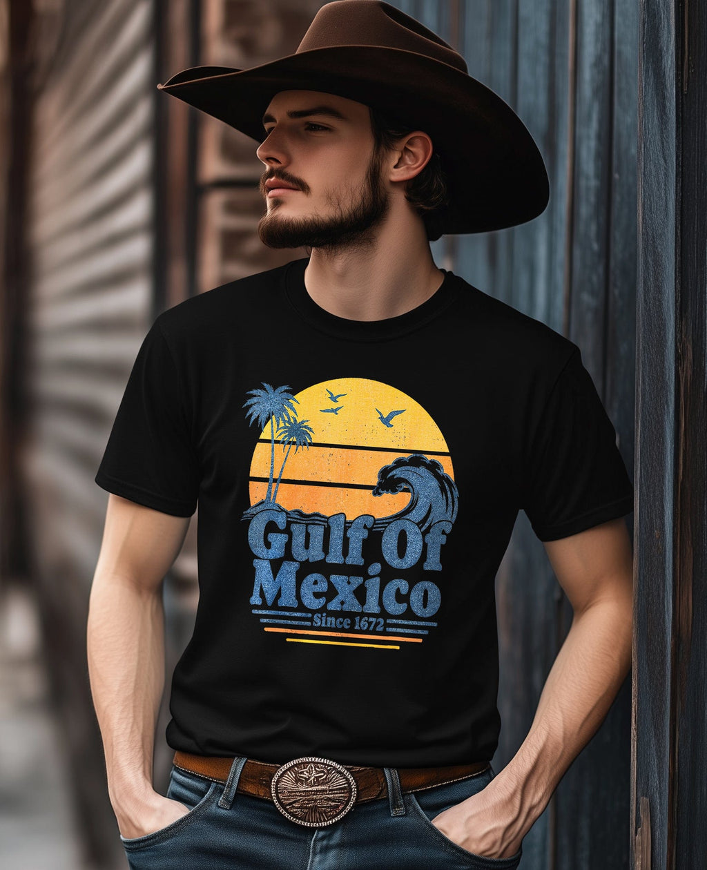 Mexico Since 1672 Sunset T-Shirt