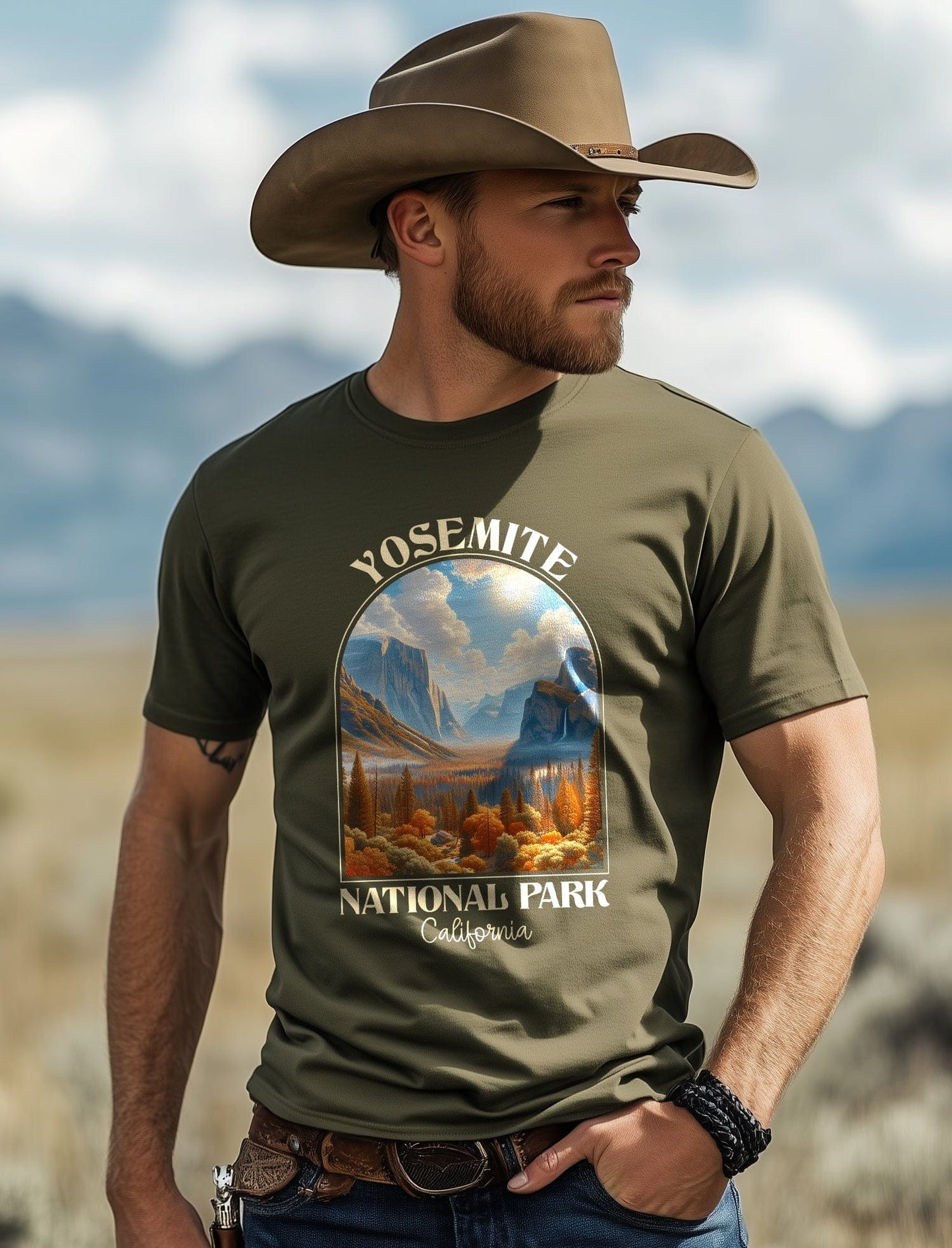 Yosemite Mountains 7 T-Shirt
