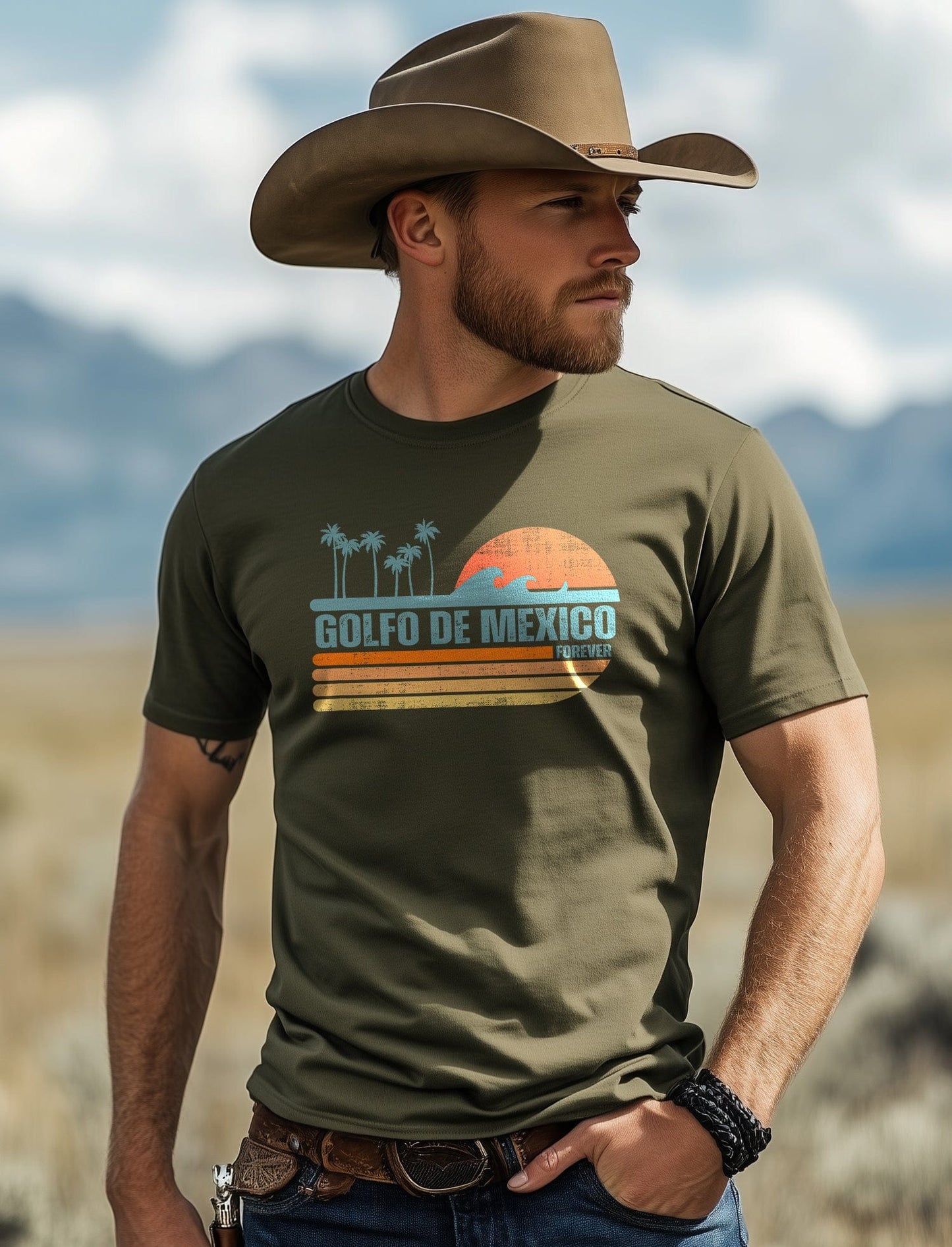 Mexico Forever Retro T-Shirt