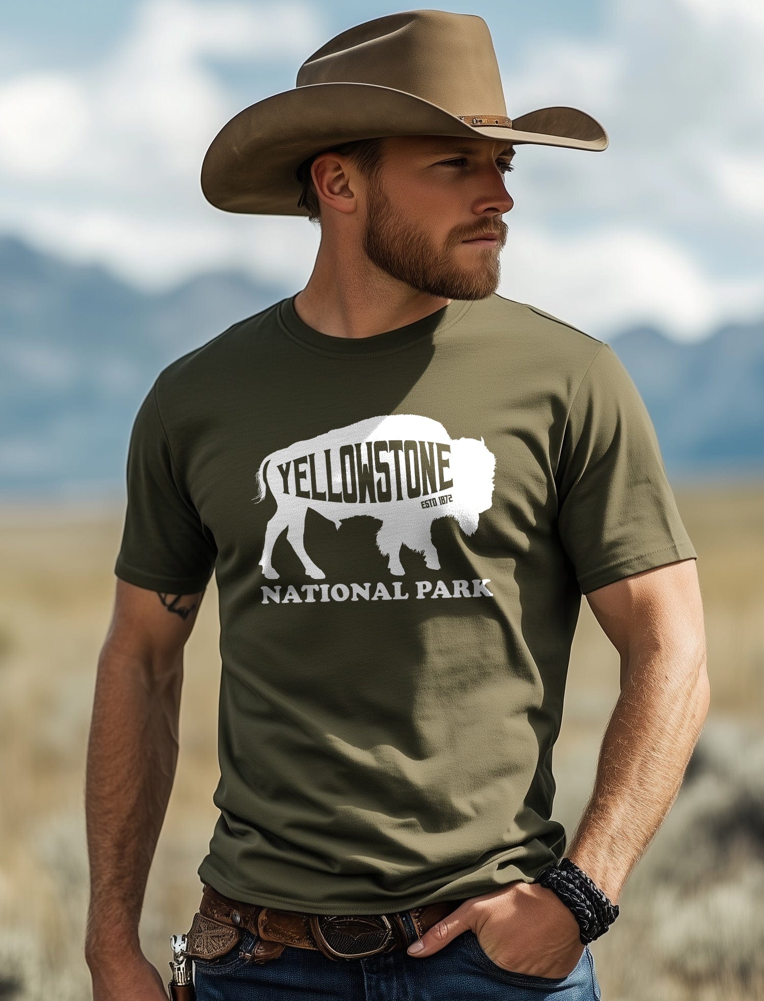 Yellowstone Buffalo T-Shirt