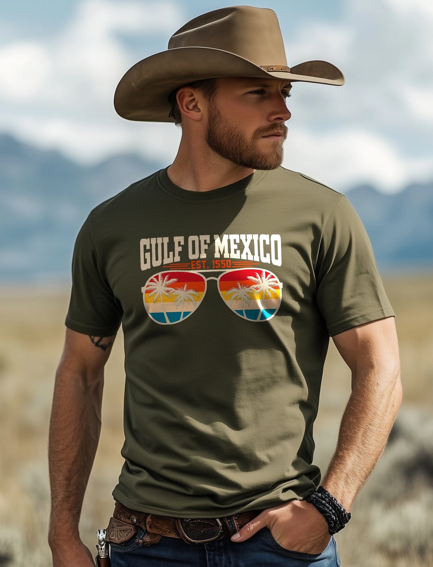 Gulf Of Mexico Sunglasses T-Shirt