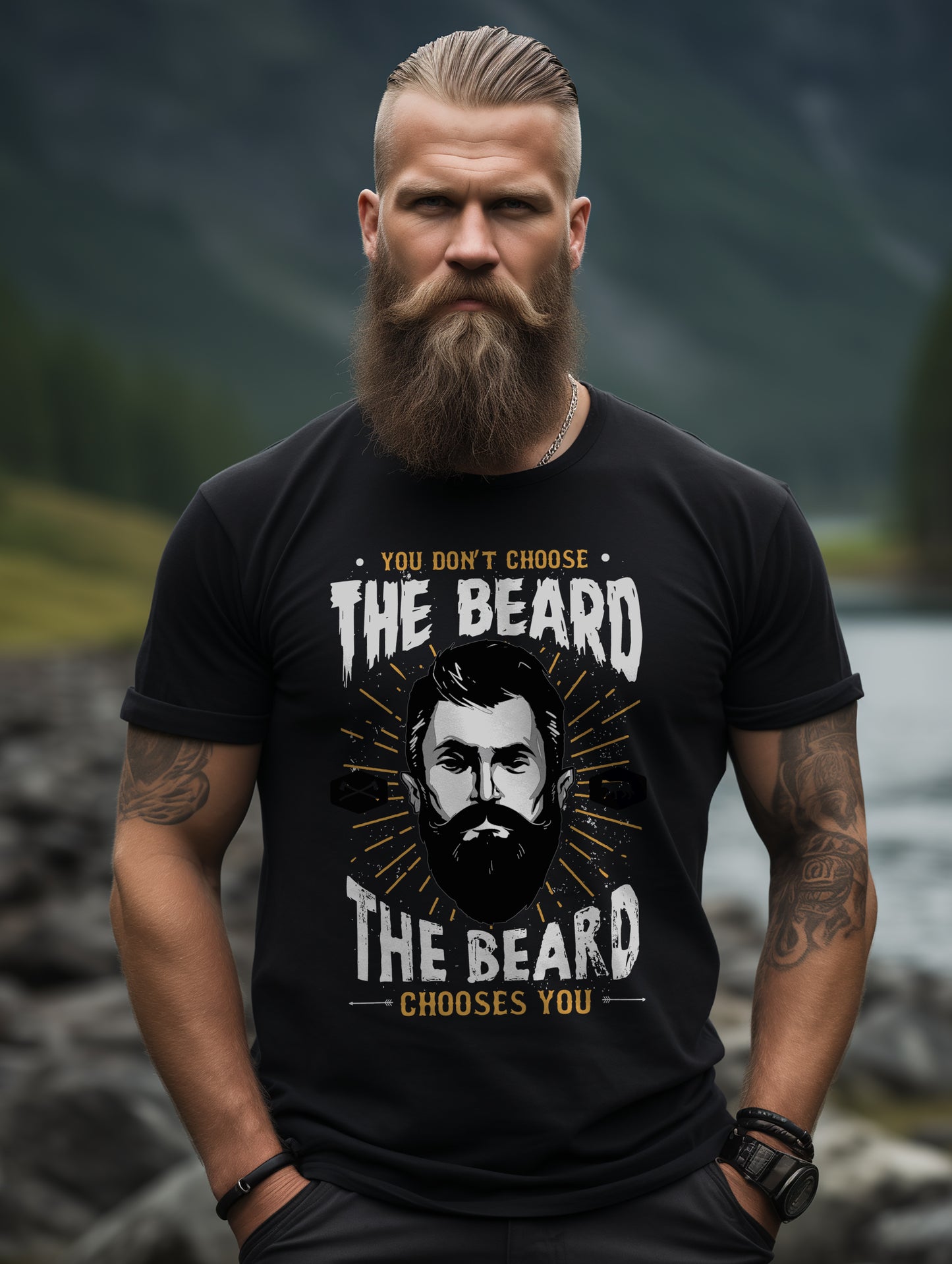 You Don't Choose the Beard T-Shirt
