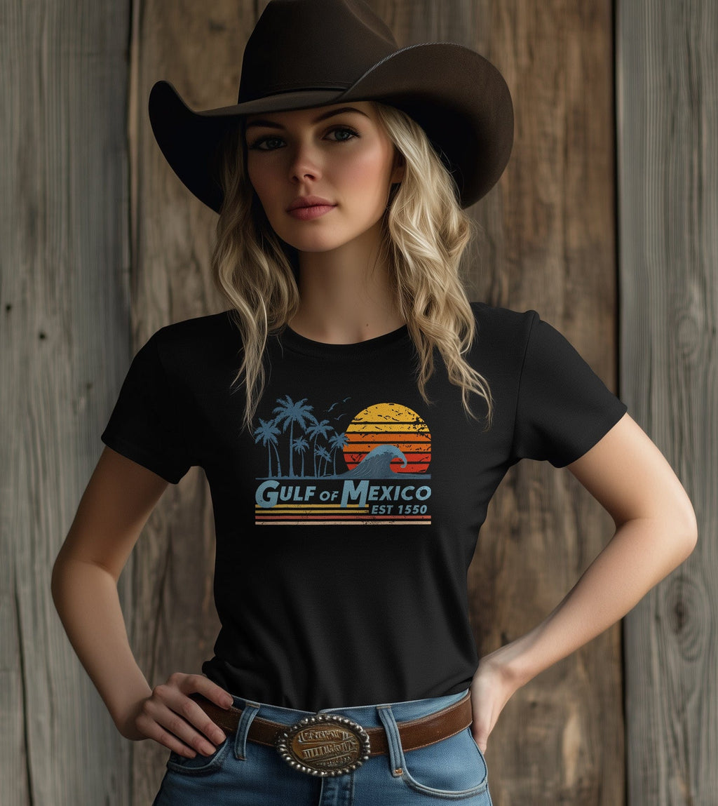 Gulf Of Mexico Palms T-Shirt