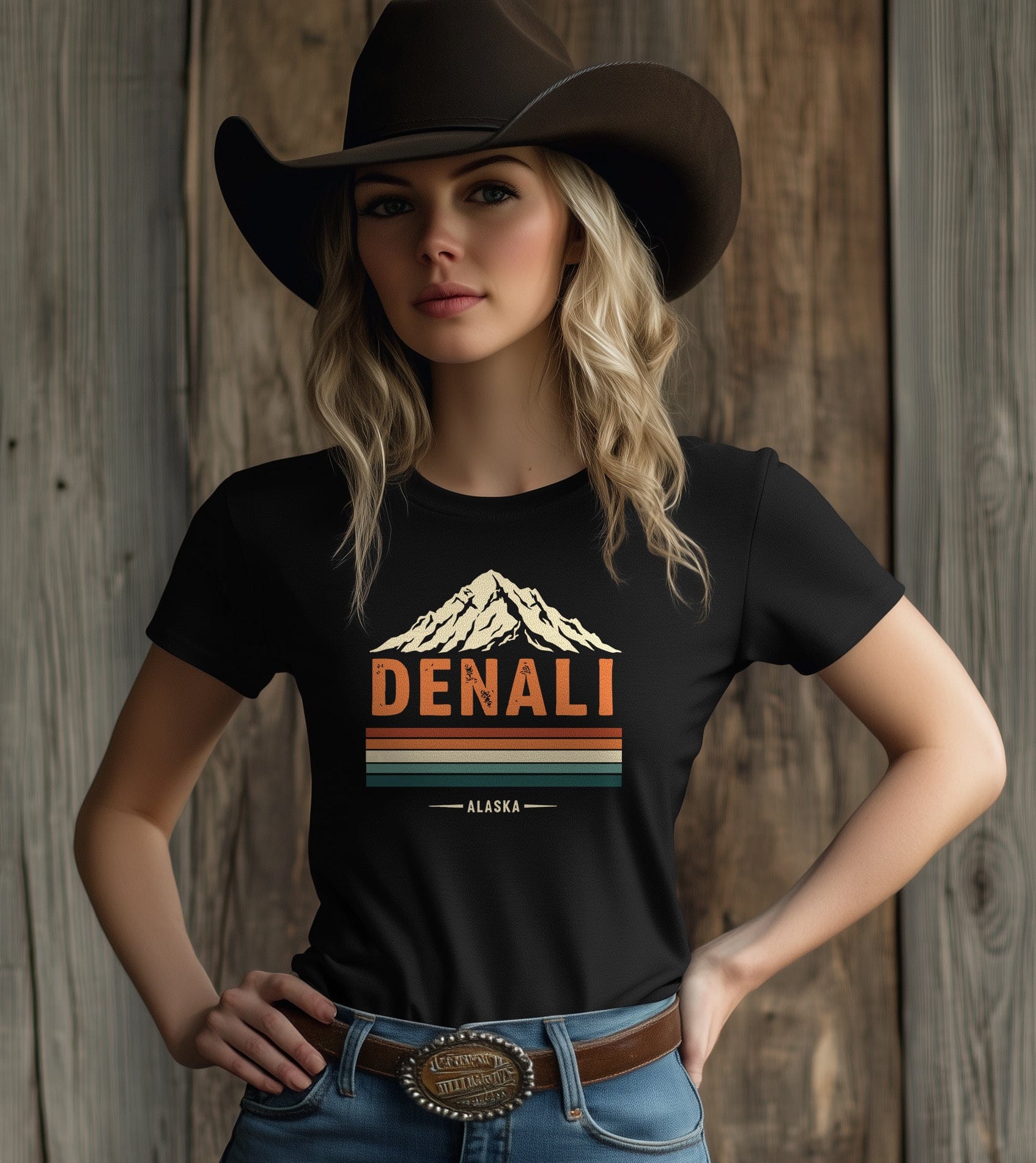 Denali national Park Retro