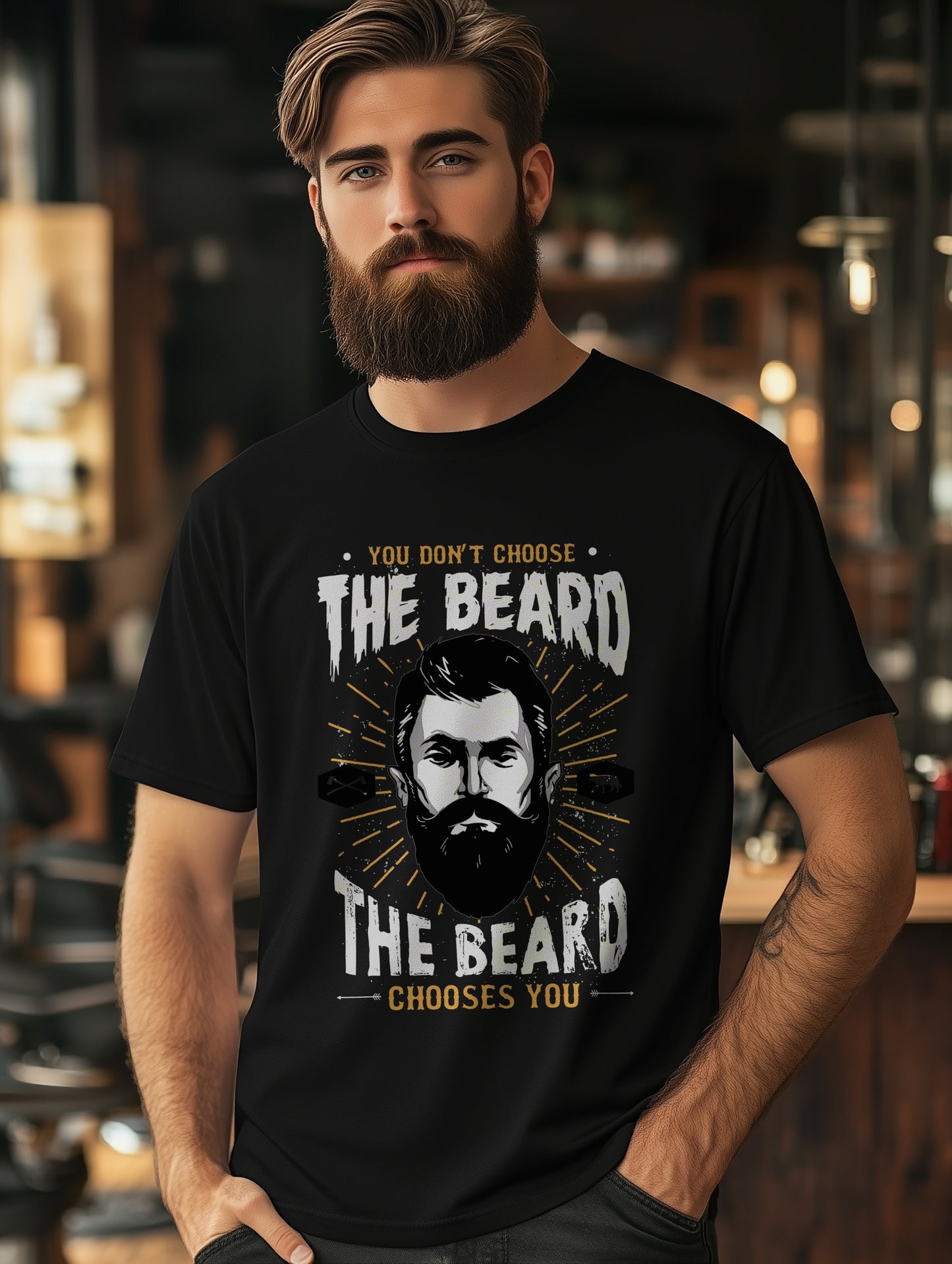 You Don't Choose the Beard T-Shirt