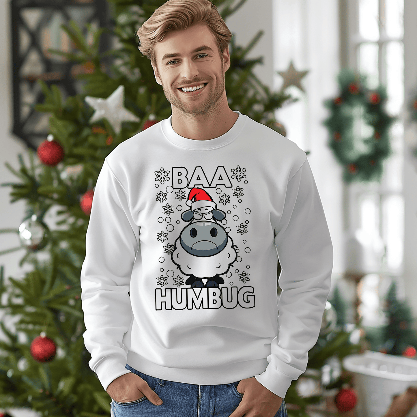 Baa Humbug Xmas Sweatshirt