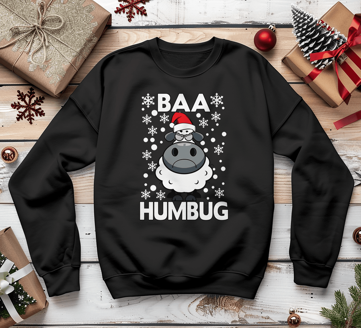Baa Humbug Xmas Sweatshirt