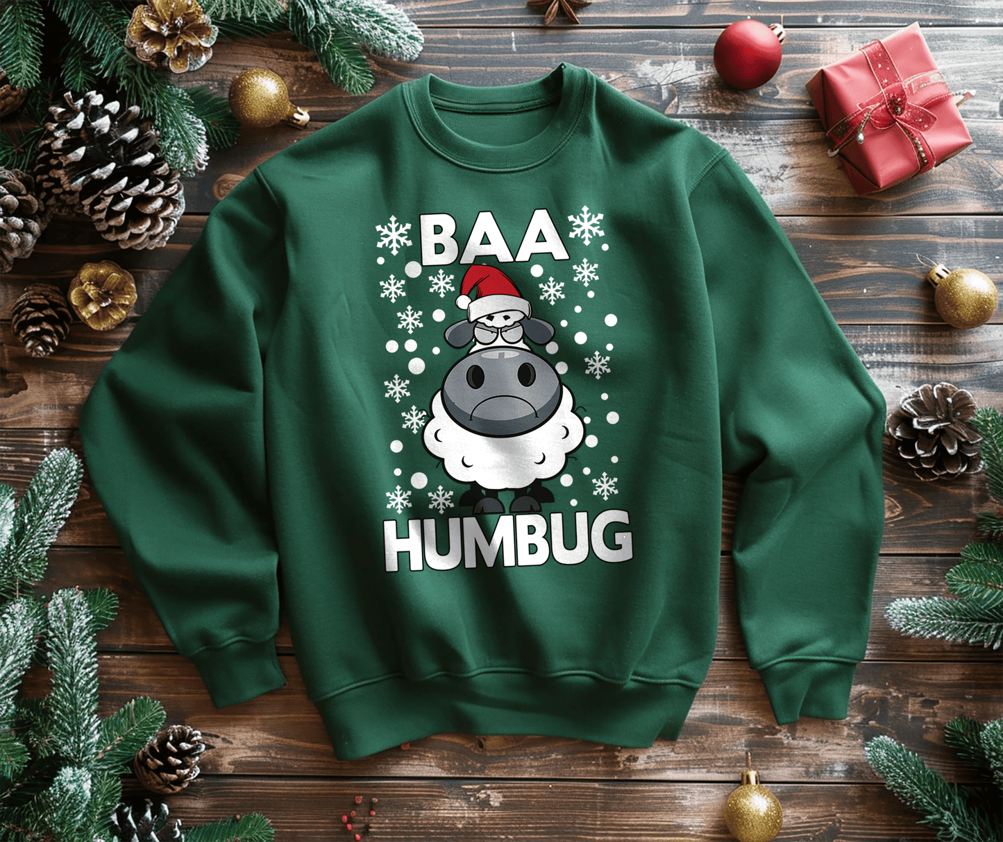 Baa Humbug Xmas Sweatshirt