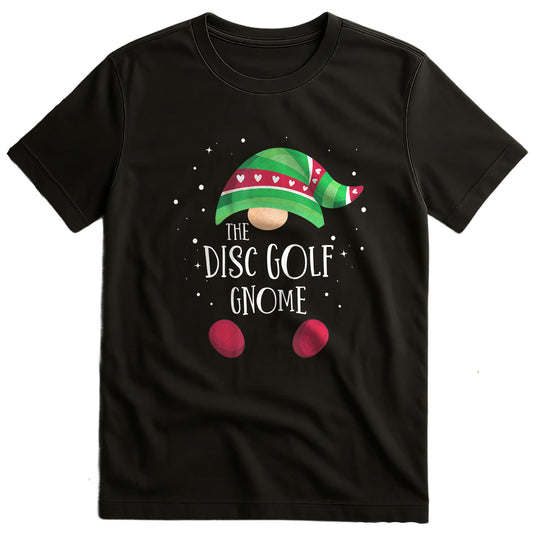 Disc Golf Gnome Family Christmas t-shirt