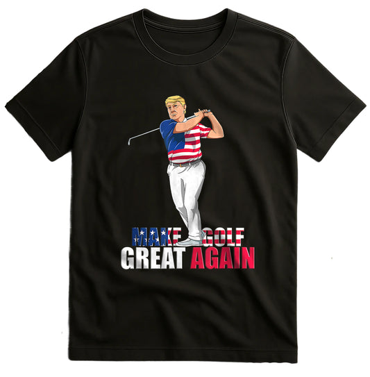 Make Golf Great Again Funny Trump t-shirt