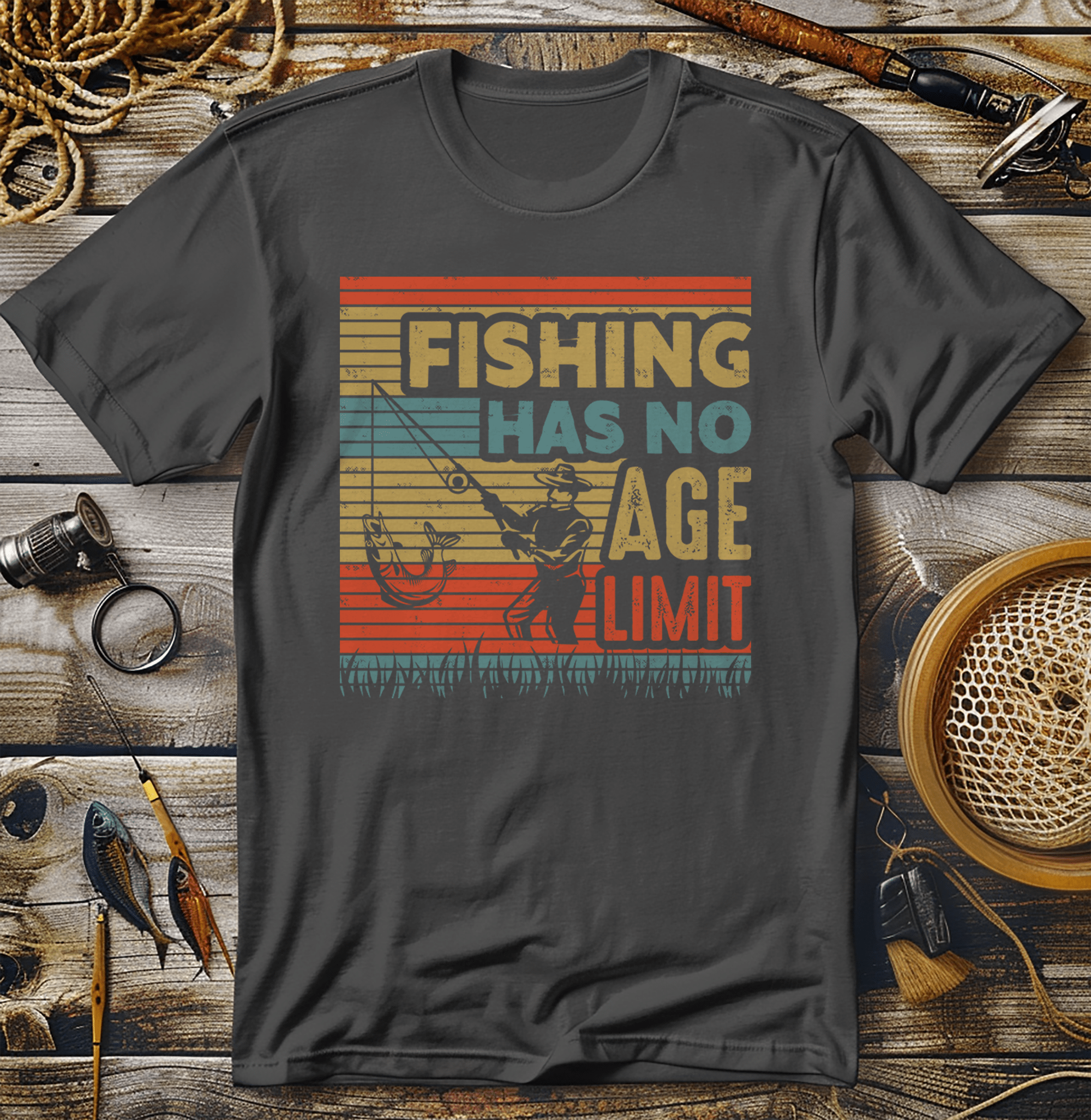 Fishing Has No Age Limit T-Shirt