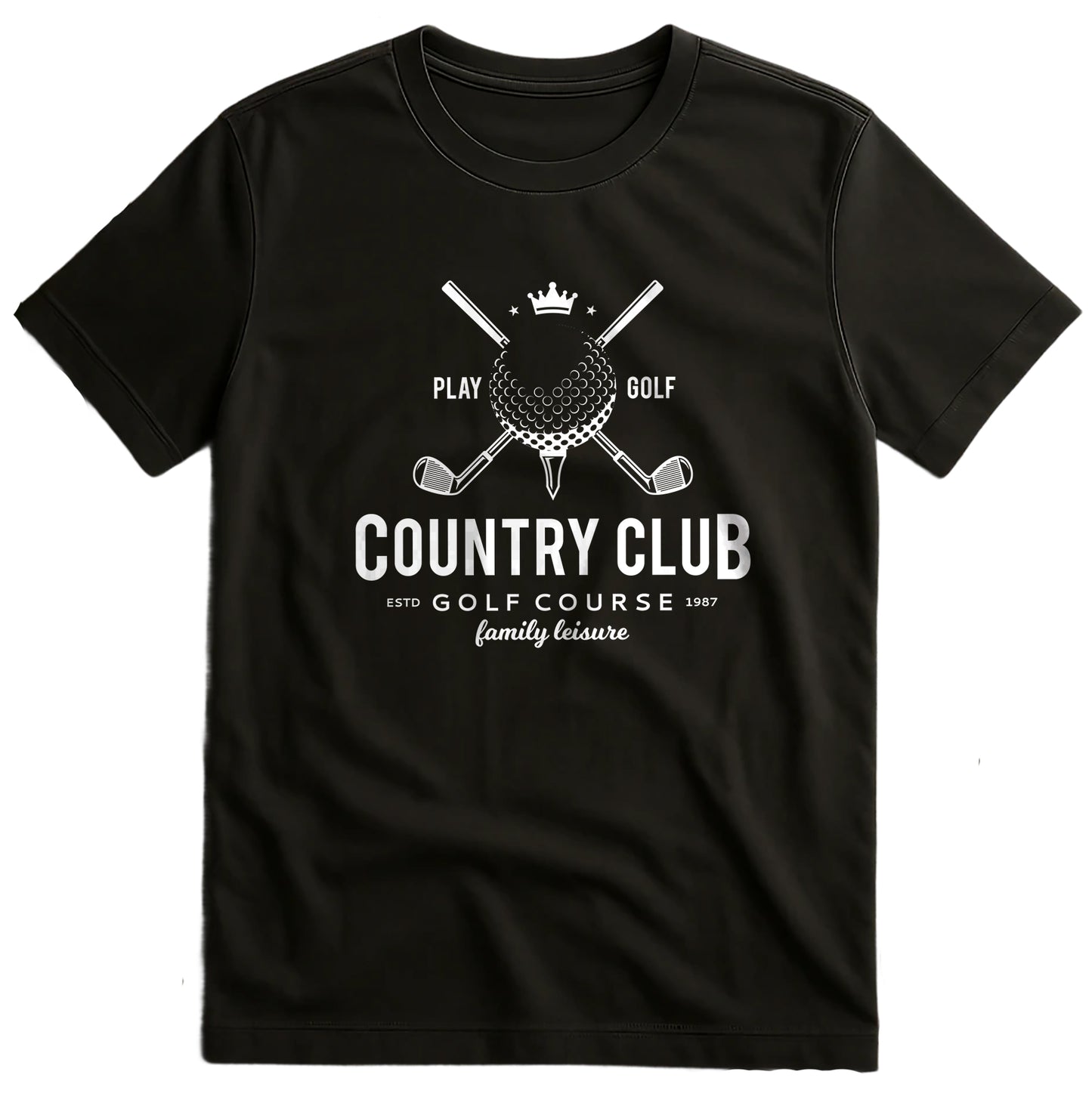 Golf-26 Swing with a Crown! t-shirt
