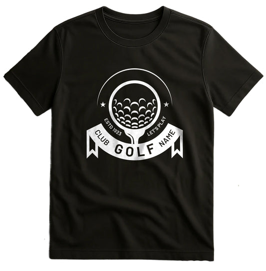 Golf-34 Swing into t-shirt