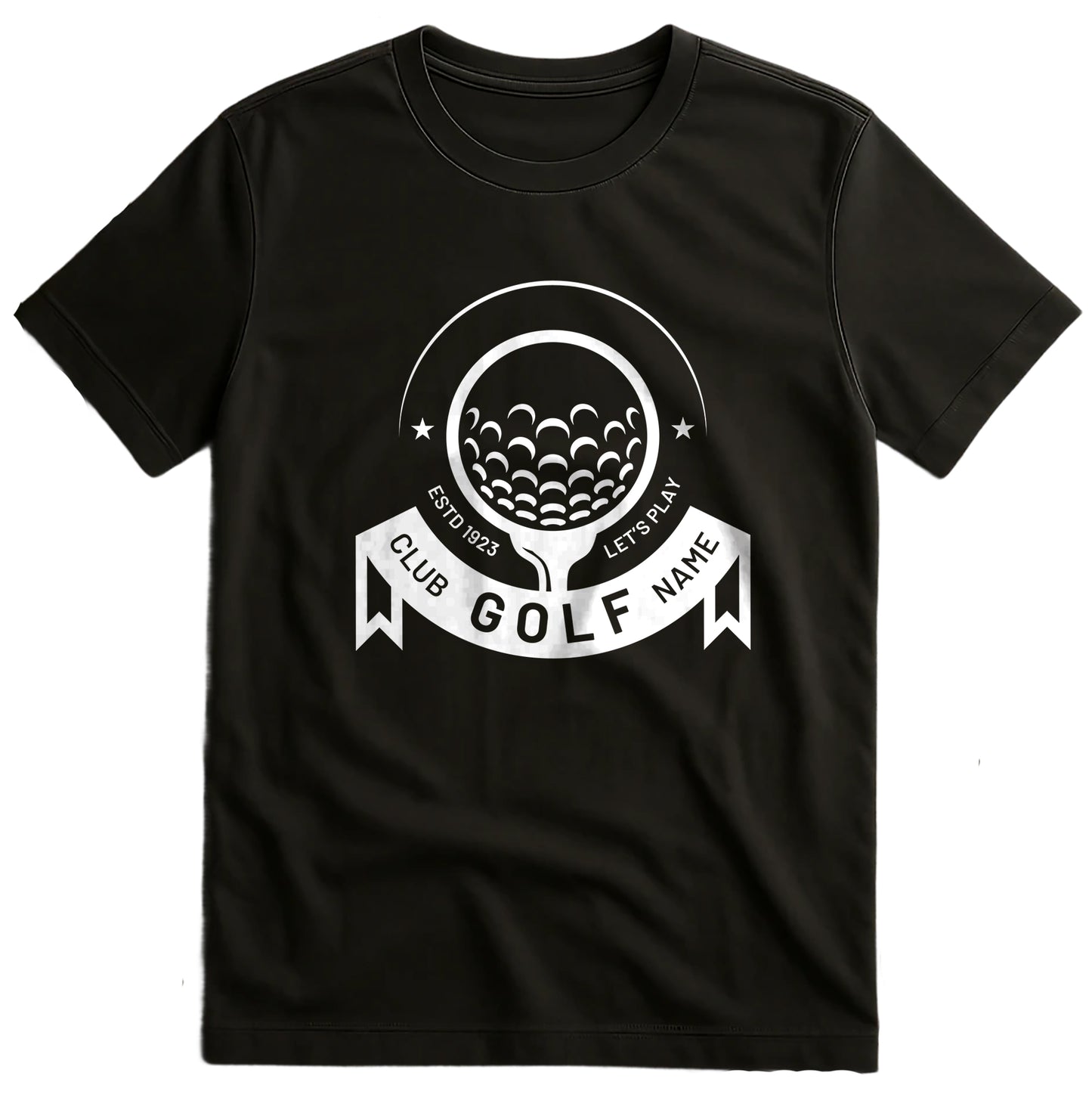 Golf-34 Swing into t-shirt