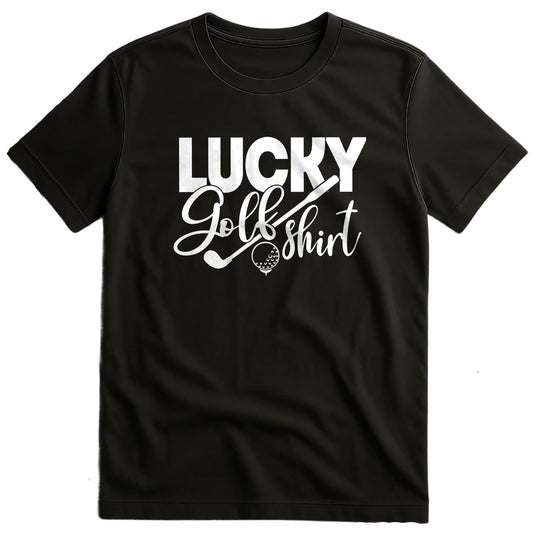 Golf-63 T-Shirt Lucky Golf Shirt