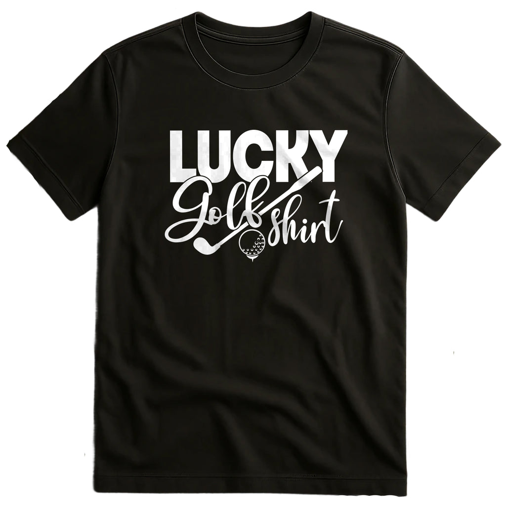 Golf-63 T-Shirt Lucky Golf Shirt