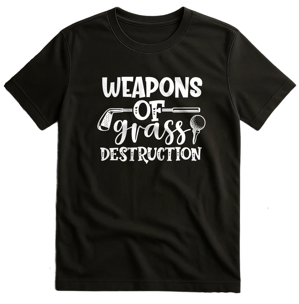 Golf-76 T-shirt Weapons of Grass