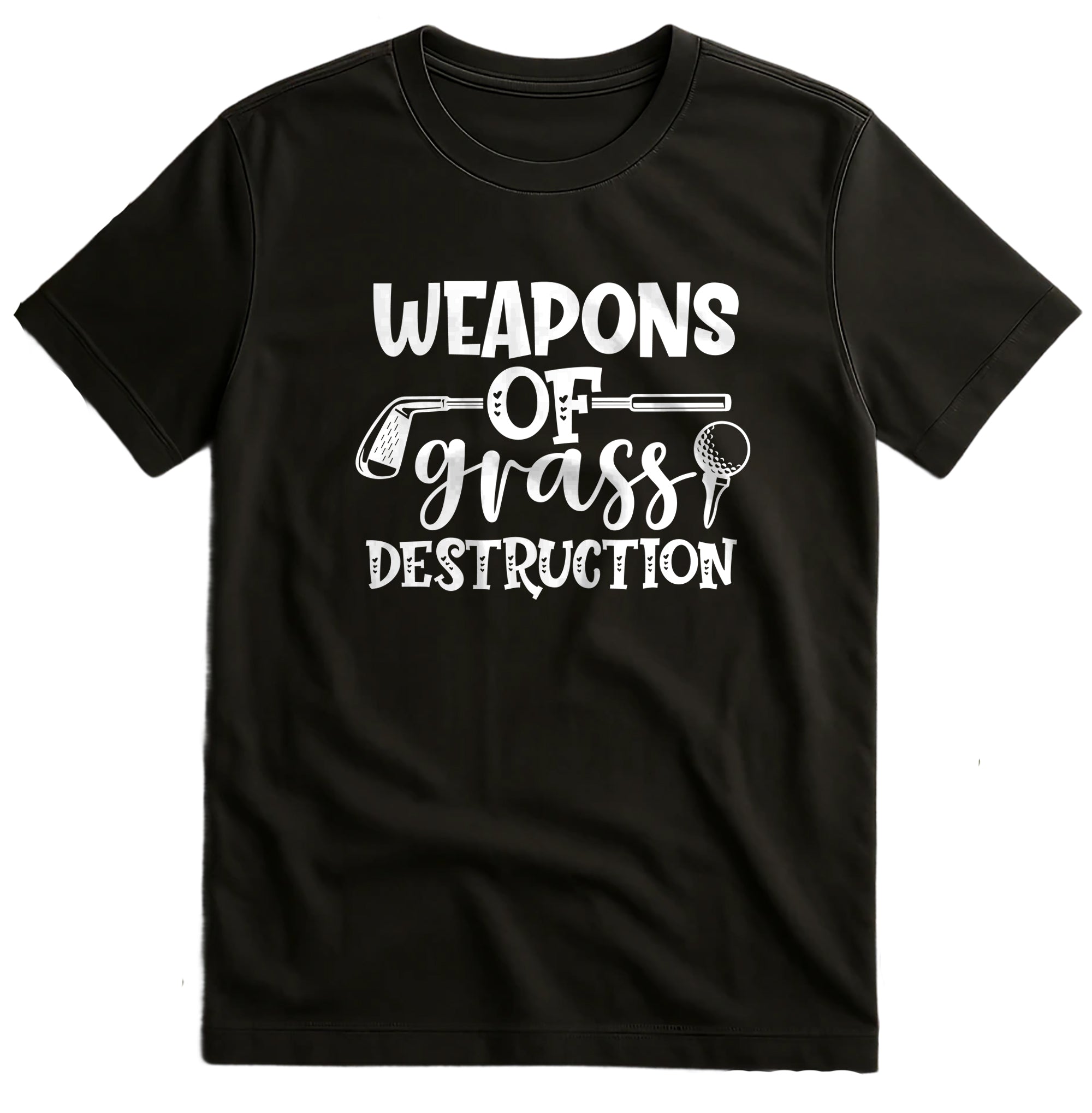 Golf-76 T-shirt Weapons of Grass