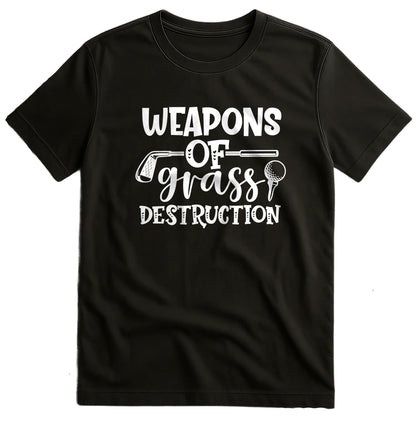 Golf-76 T-shirt Weapons of Grass
