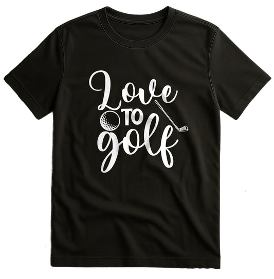 Golf-99 T-Shirt Love To Golf