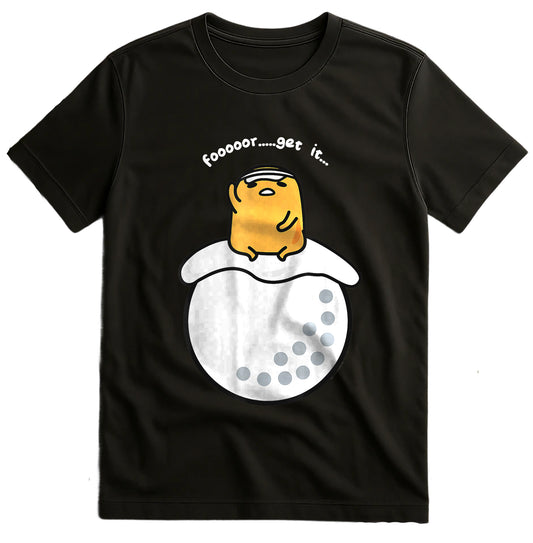 Gudetama Golf T-Shirt Fore! t-shirt