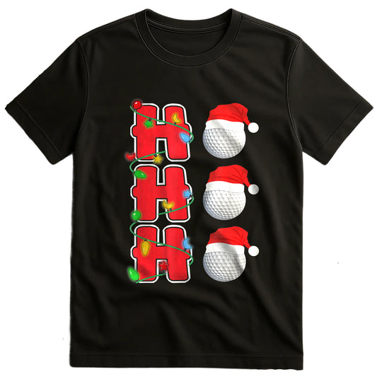 Ho-Ho-Hole in One! Santa Golf t-shirt