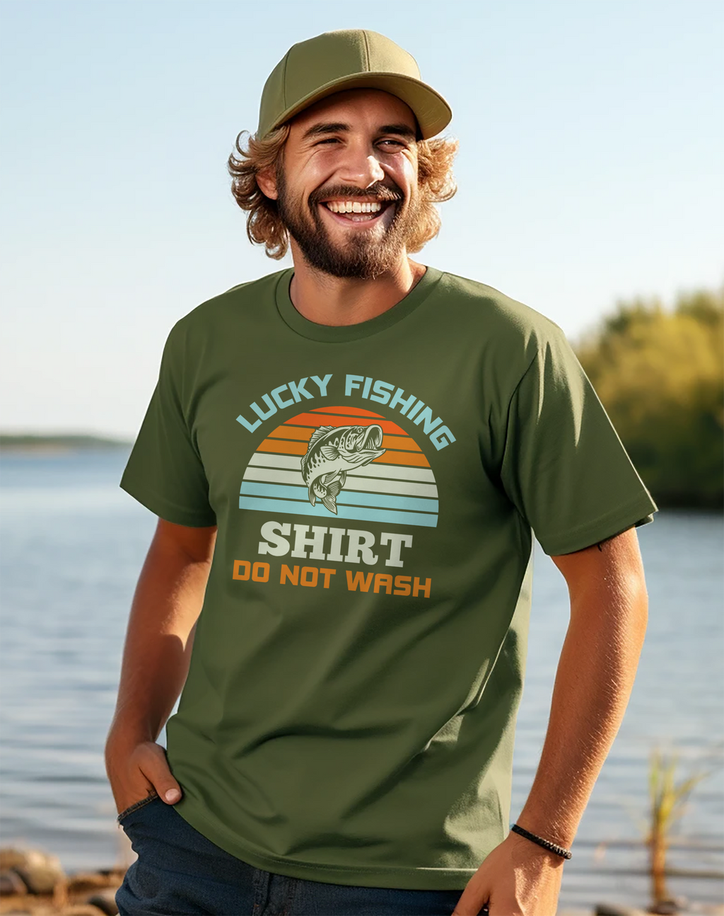 Lucky Fishing Shirt: T-Shirt