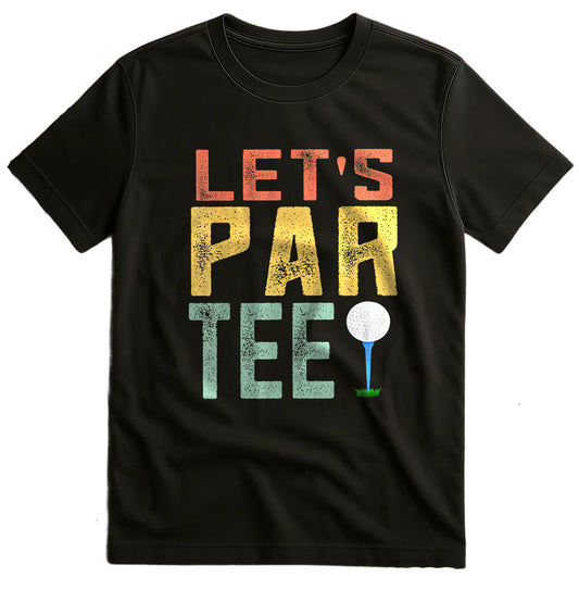 Retro Golf League Let’s Partee t-shirt